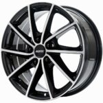 Alutec Singa diamond-black frontpolished 7x17 5x114.3 ET48 CB67,1 60° 710 kg SIN70748L13-1