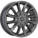 MSW 42 Van Matt Dark Grey 6,5x17 6x120 ET50 CB74,5 60° 1250 kg W19468001TP8