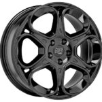 MSW 83 Gloss Black 7x17 5x114.3 ET32 CB73,1 60° 690 kg W19478502TC5