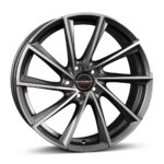 Borbet VTX Graphite Polished 8x18 5x108 ET45 CB72,6 60° 670 kg 496484