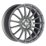 OZ Racing Superturismo LM Matt Race Silver Black Lettering 8,5x19 5x112 ET44 CB75,0 R12 690 kg W0185220919