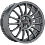 OZ Racing Superturismo TGR-WRT Matt Graphite + Silver Lettering 7x17 4x100 ET42 CB68,1 60° 570 kg W01880201TGRRM