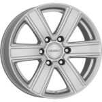 Dezent TJ Silver 8x18 6x139.7 ET25 CB106.1 Flat 1017 kg