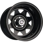 Jack Wheeler Rocky AT Matt Black 8x17 5x127 ET-20 CB84.1 60° 1200 kg