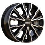 Fondmetal PRO2 Glossy Black Machined 6,5x16 6x120 ET50 CB74.5 60° 1250 kg RF19901