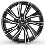 AEZ Havanna dark Black/polished 9,5x20 5x112 ET36 CB66,6 R14 950 kg AHA0N8BP355E