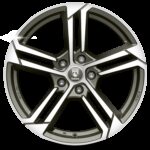 Reds Twist Graphite Matt Polished 7x17 5x112 ET40 CB72,3 60° 615 kg WTWD70740512E