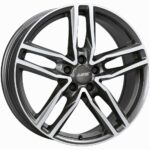 Alutec Ikenu Graphite Polished 6,5x16 4x100 ET45 CB63,3 60° 635 kg IKE65645A22-9