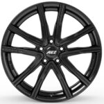 AEZ Montreal Black 7,5x19 5x114.3 ET38 CB71,6 60° 750 kg AMO9J0BA38