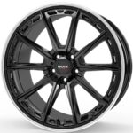 Dotz Sonoma dark Black matt/polished lip 8,5x20 5x120 ET32 CB72,6 60° 810 kg OSO0L9KL32