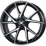 Alutec ADX.01 diamond-black frontpolished 7,5x18 4x100 ET45 CB63,3 60° 635 kg ADX1-75845A23-1